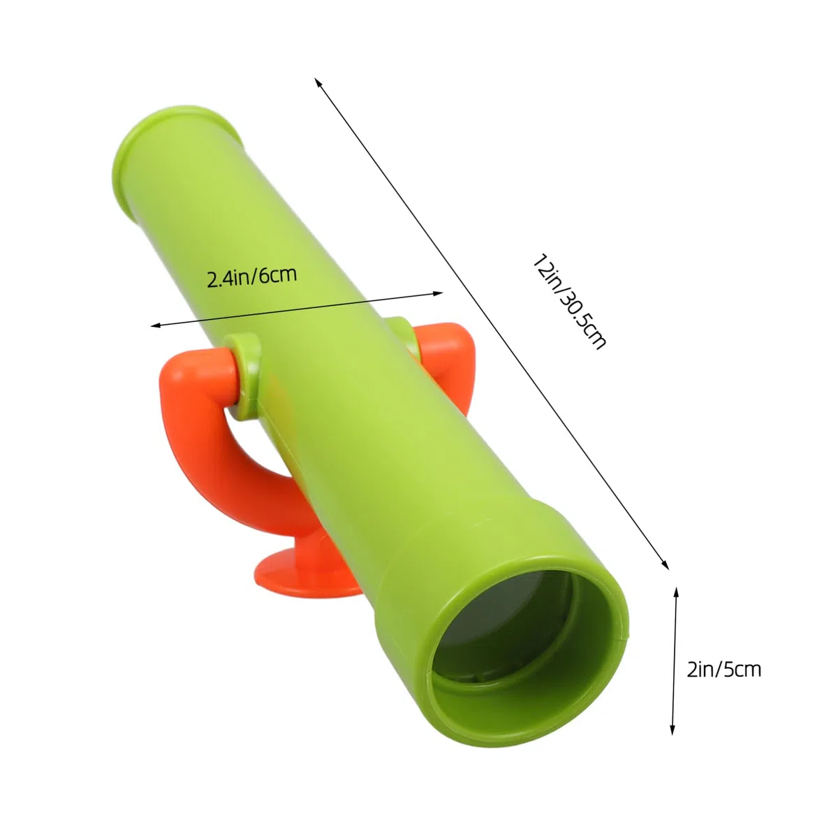 Accessoire de Télescope pour Garçon et Filles en Plastique Léger et Portable, pour Halloween et Carnaval Design Simple et Couleur Vert Clair