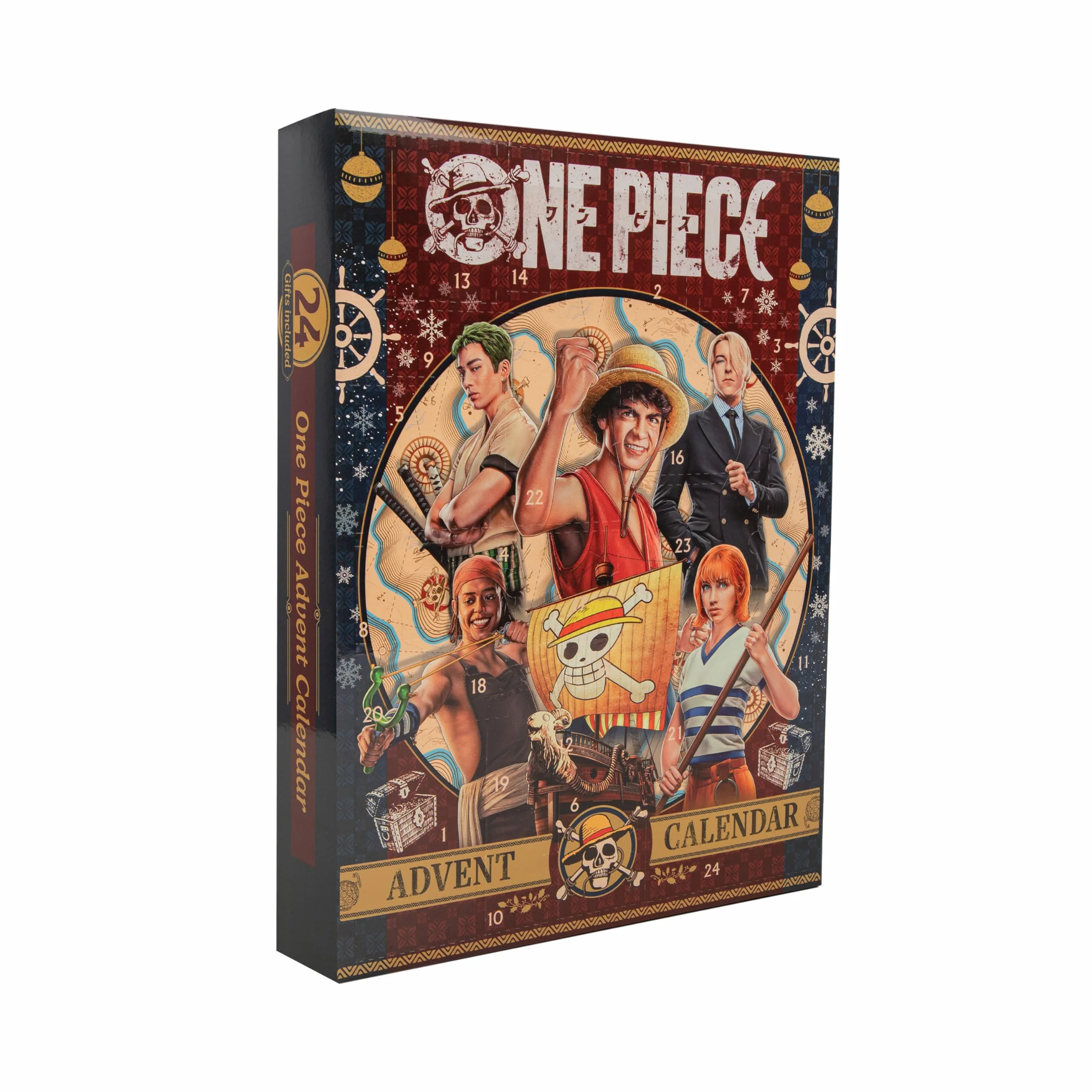 Cinereplicas - Calendrier de l'Avent One Piece - Licence officielle