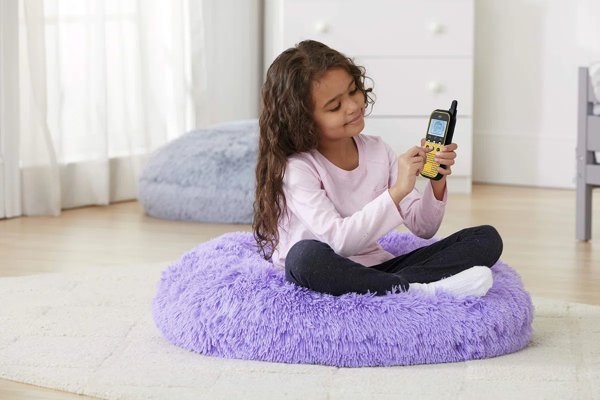 VTech - KidiTalkie, Talkie-Walkie Enfants, Jouet électronique éducatif - Contenu en Français