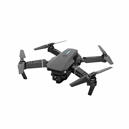E88 WiFi FPV Drone avec Grand Angle 4K HD Double CaméRa Pliable Altitude Maintenue TéLéCommande Quadrirotor Drones Professionnels