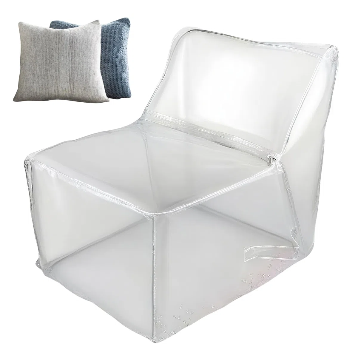 Housse De Rangement Pour Peluches En Sac De Billes,Pochette Transparente Remplissage Billes Polystyrène pour Adulte | Housse Imperméable en Doudou Confortable pour Canapé Lit Chambre Salle de Jeux Dét