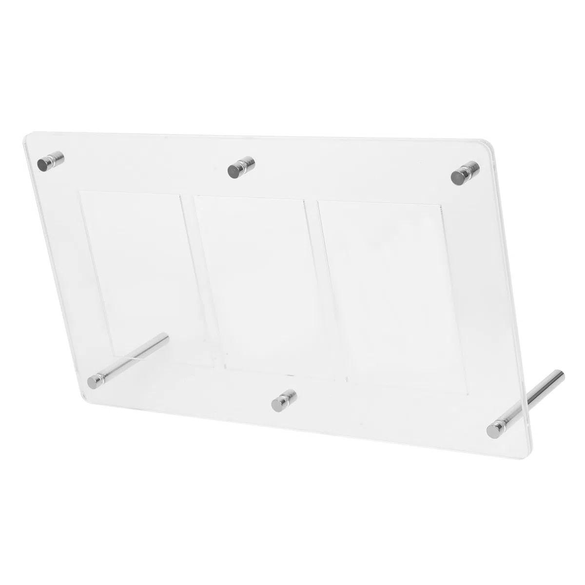 Présentoir Acrylique pour Cartes à Collectionner, Porte-Cartes Rigide Facile à Ouvrir, Cadre Pratique pour Affichage de Cartes de Jeu sur Bureau