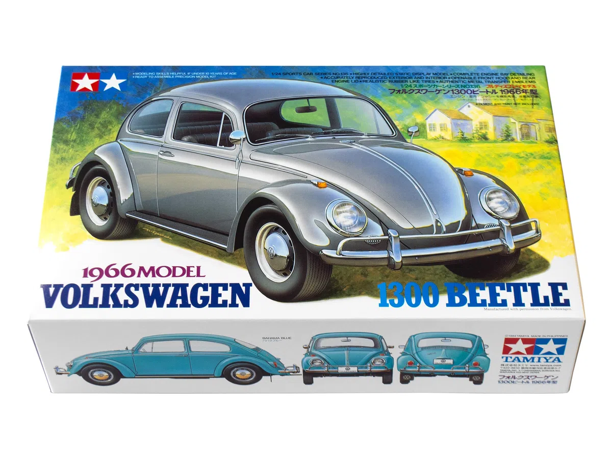 Tamiya - 24136 - Volkswagen 1300 Coccinelle 1966 1/24 - Blanc