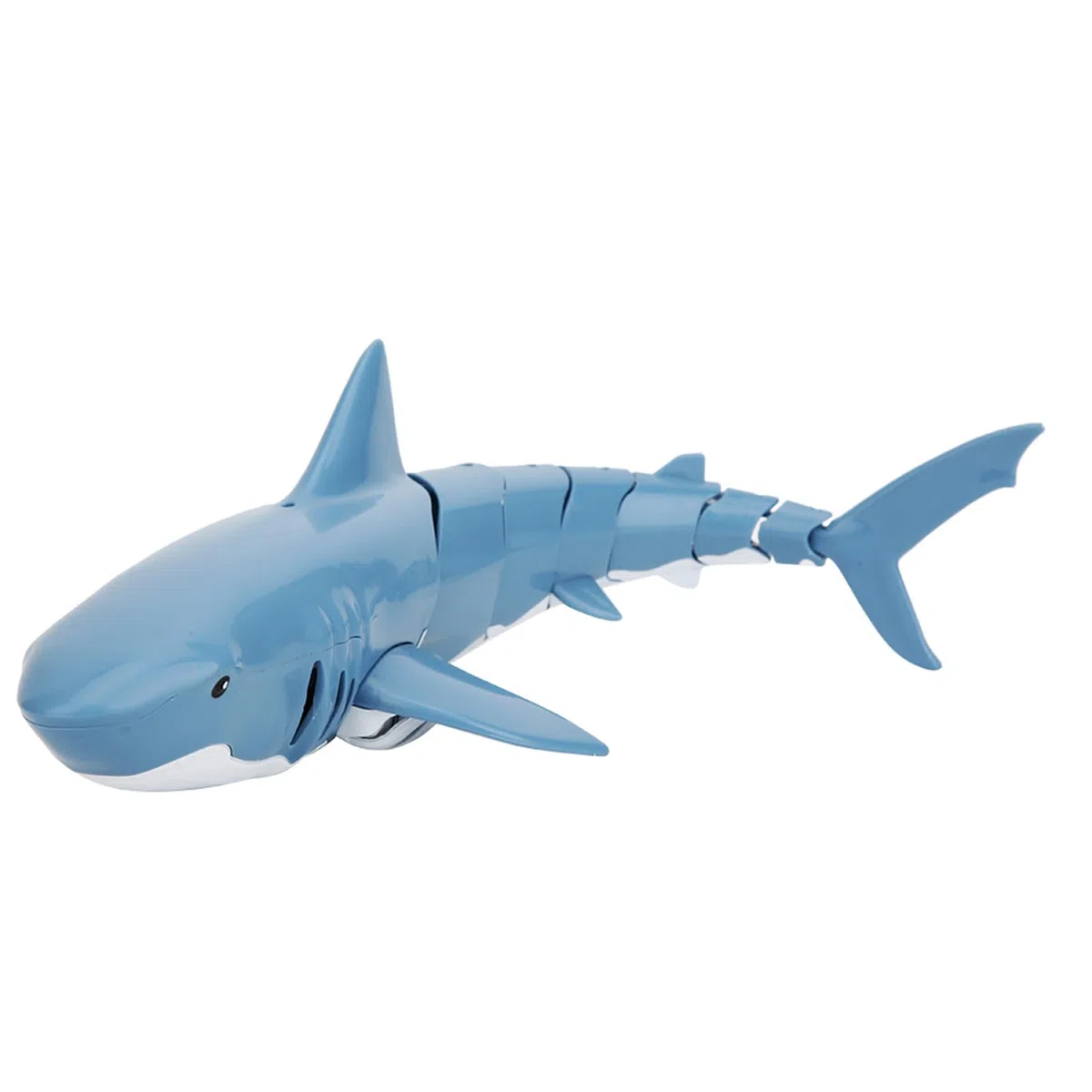 VGEBY Poisson télécommandé 2,4 GHz, Bateau de Piscine étanche Rechargeable par USB avec Queue Flexible, pour Les Enfants (Blue)