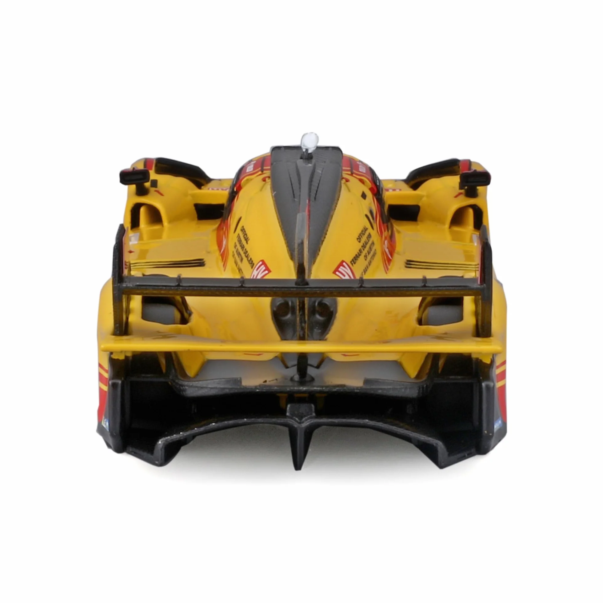 Bburago - Ferrari 499P 24H LMH Hypercar 2024#83, Voiture Miniature à l'échelle 1:43, réplique détaillée de l'AF Corse pour Le Mans, Licence Officielle Ferrari, âge recommandé 14+ Ans