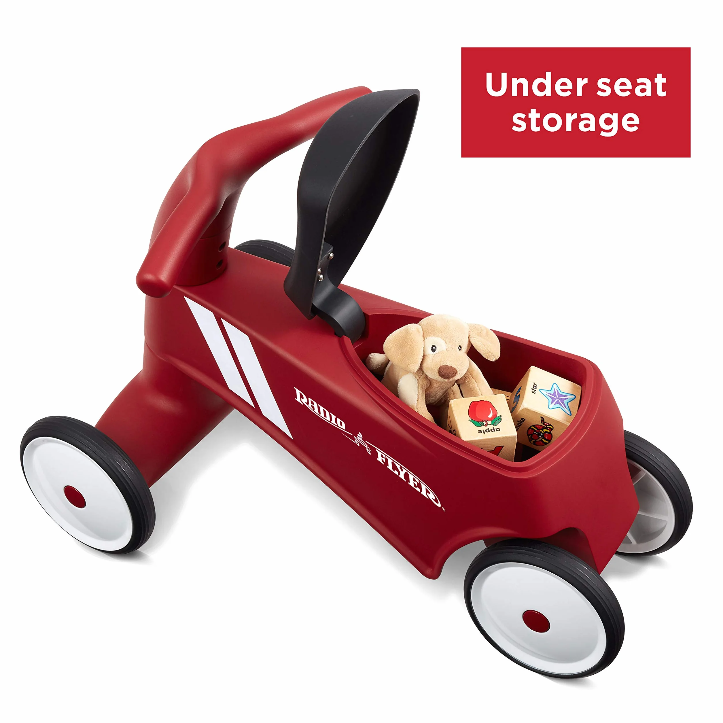 Radio Flyer Tricycle de Sport, Jouet Rouge à Monter pour Tout-Petits de 1 à 3 Ans