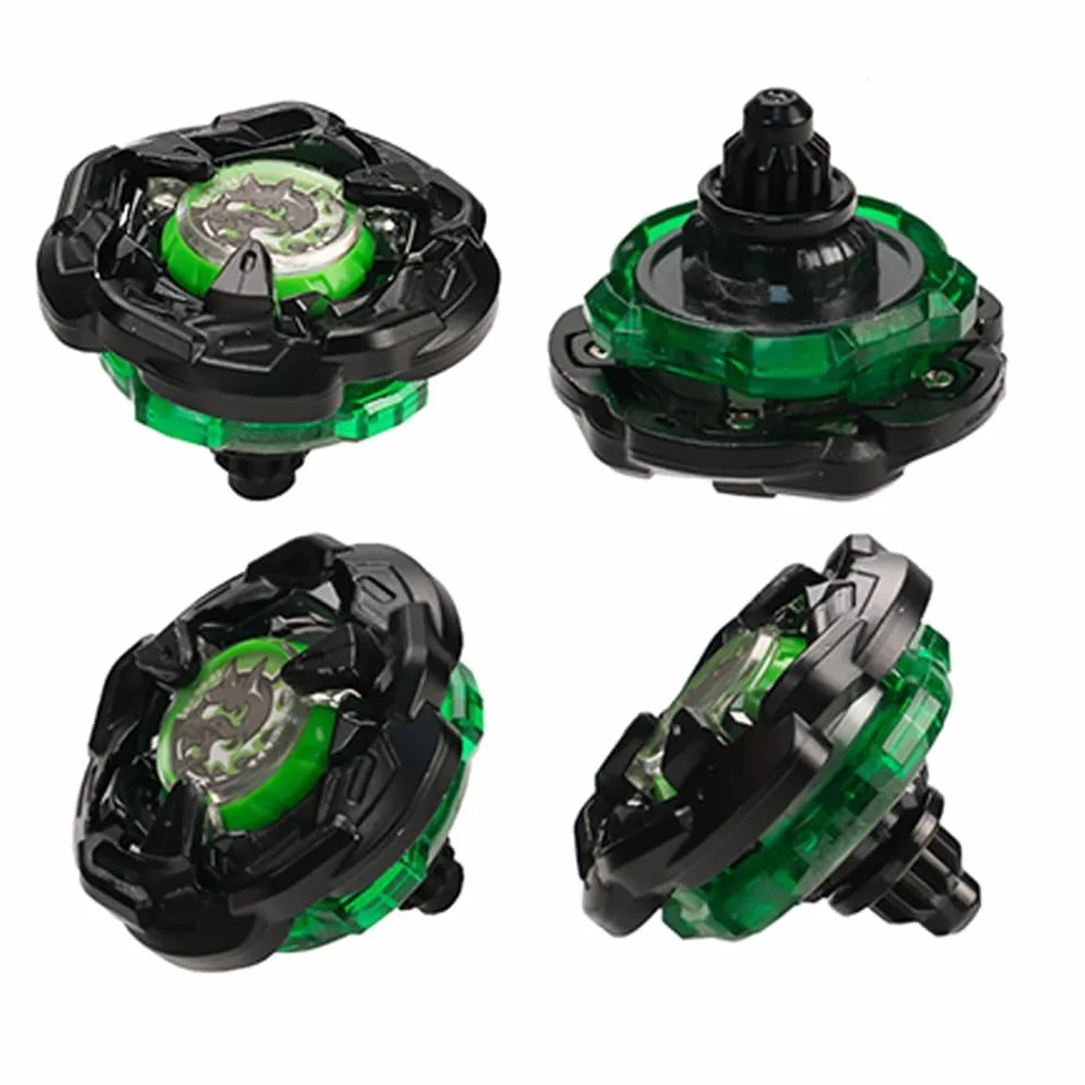 X Kreisel Battle Set, 4 toupies de Combat, 2 lanceurs, Gyro Starter Pack pour garçons, Jouets pour Enfants, Jouets d'anniversaire, 6+ (BB213)