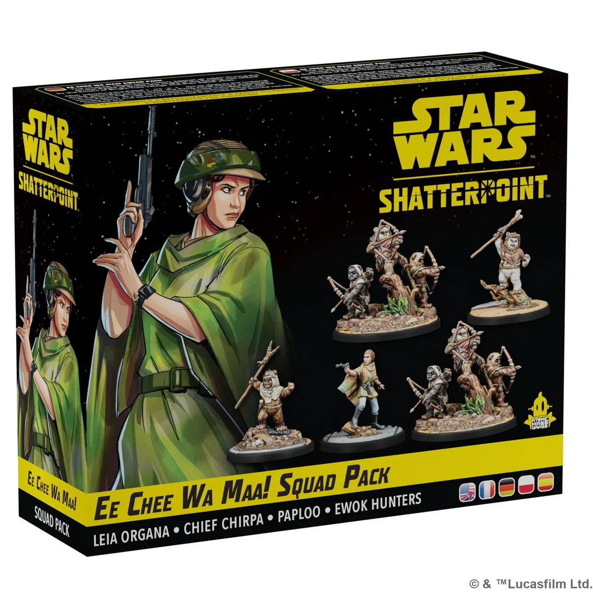 ATOMIC MASS GAMES Star Wars: Shatterpoint EE Chee WA Maa! Squad Pack