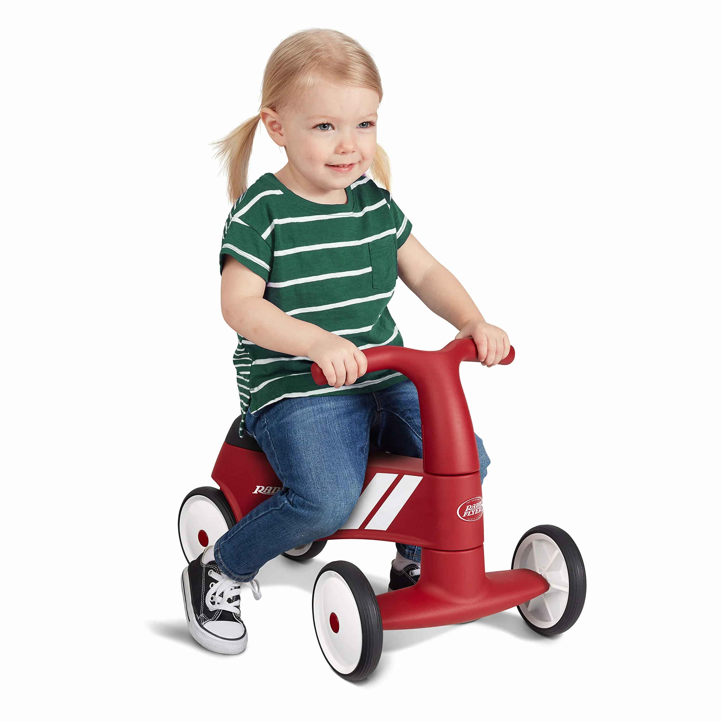 Radio Flyer Tricycle de Sport, Jouet Rouge à Monter pour Tout-Petits de 1 à 3 Ans
