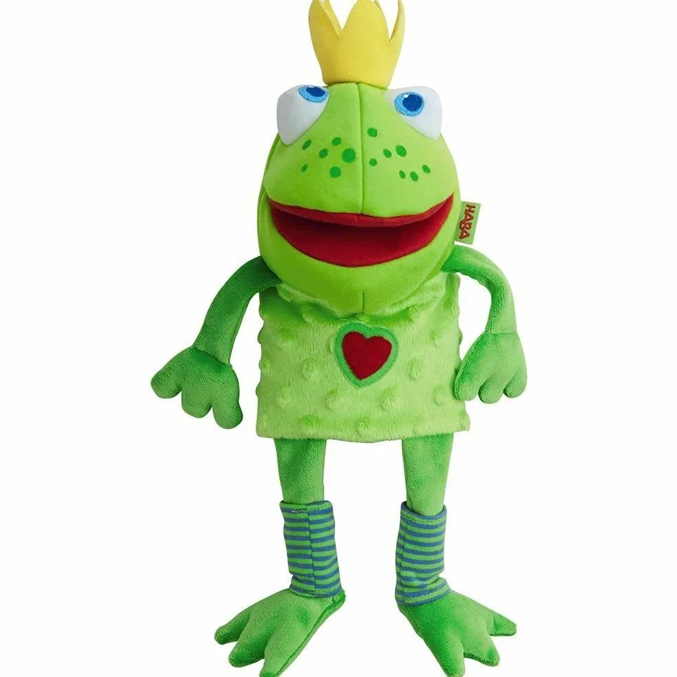 HABA - Marionnette Roi-Grenouille, 1300490001