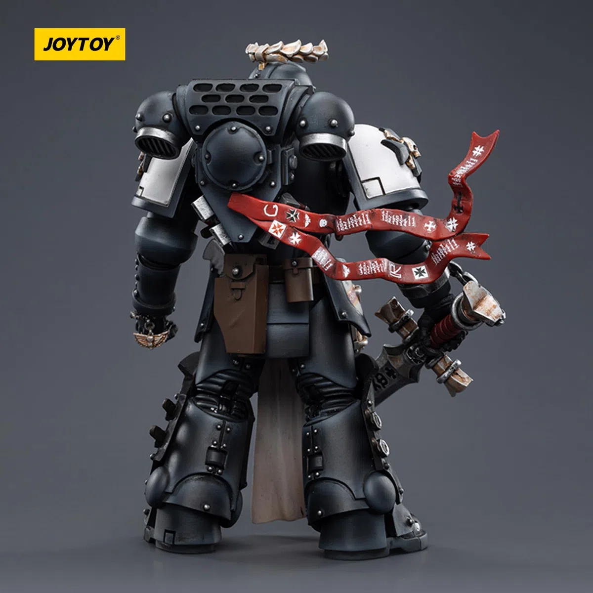 JOYTOY Warhammer 40k Black Templars, Black Templars The Emperors Champion Rolantus Figurine d'action 1/18, dédiée à Vous Qui Aimez Collectionner