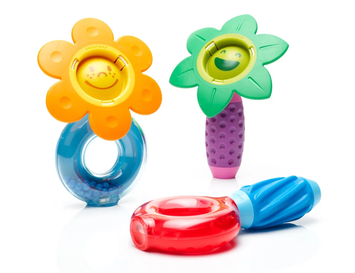 Smartmax My First Sounds and Flowers | Jouets sensoriels magnétiques pour enfants de 1 an à 5 ans | Blocs de construction pour enfants | Jouet avec blocs magnétiques
