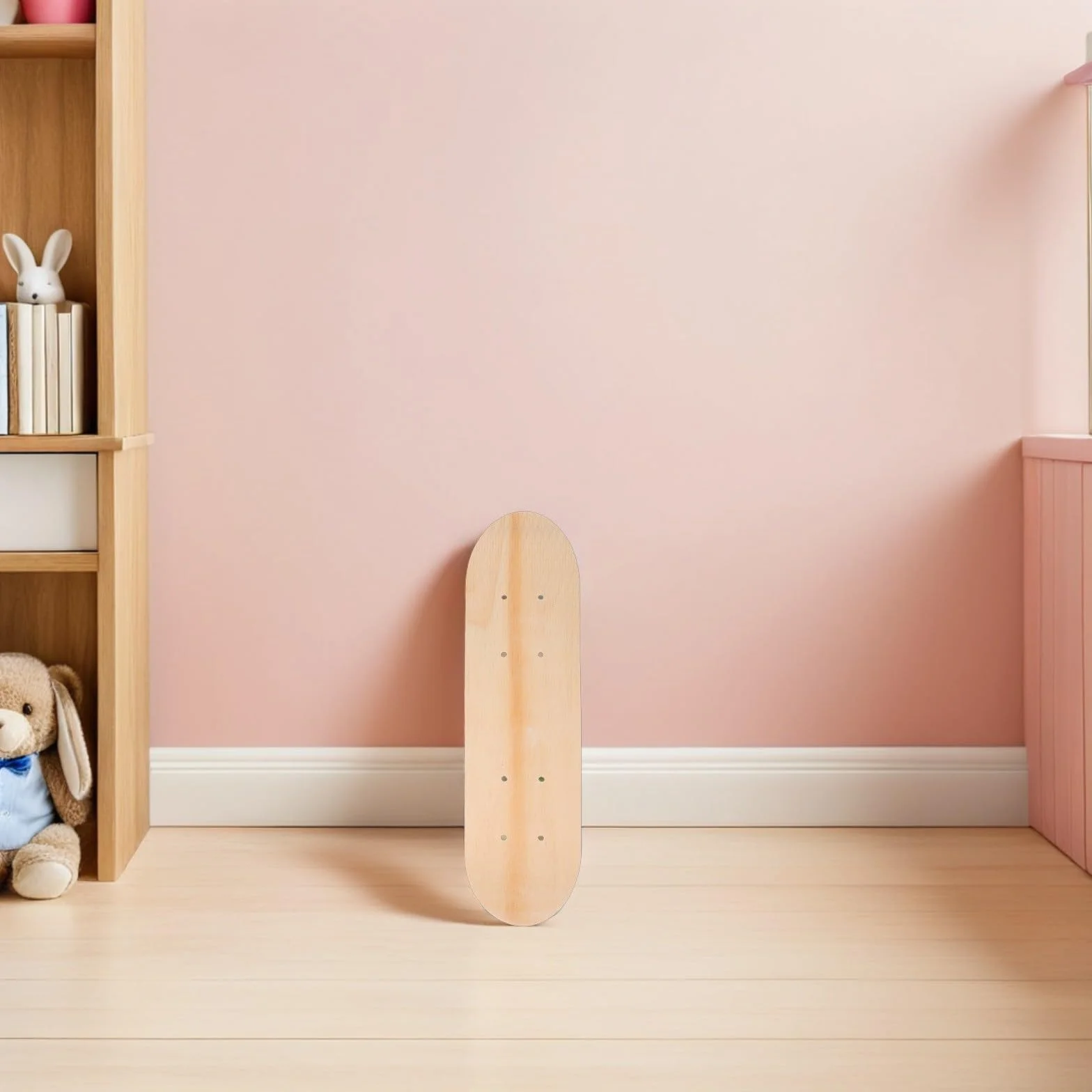 Ciieeo Lot de 3 Planches de Skateboard Vierges en Bois Érable 7 Couches, Double Tail, Surface Lisse 43 CM, Planches DIY pour Peinture Artistique et Personnalisation Garçon et Filles,