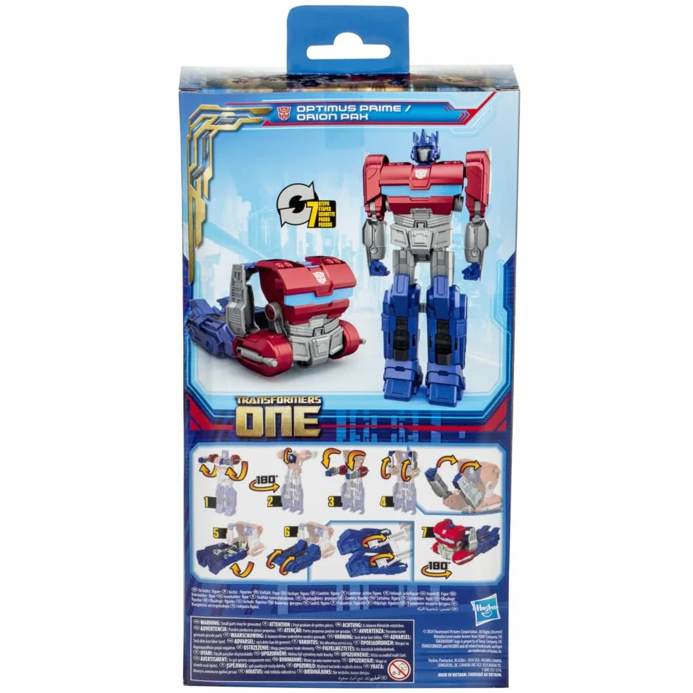 Transformers : Le Commencement Mega Changer, Figurine Optimus Prime (Orion Pax)