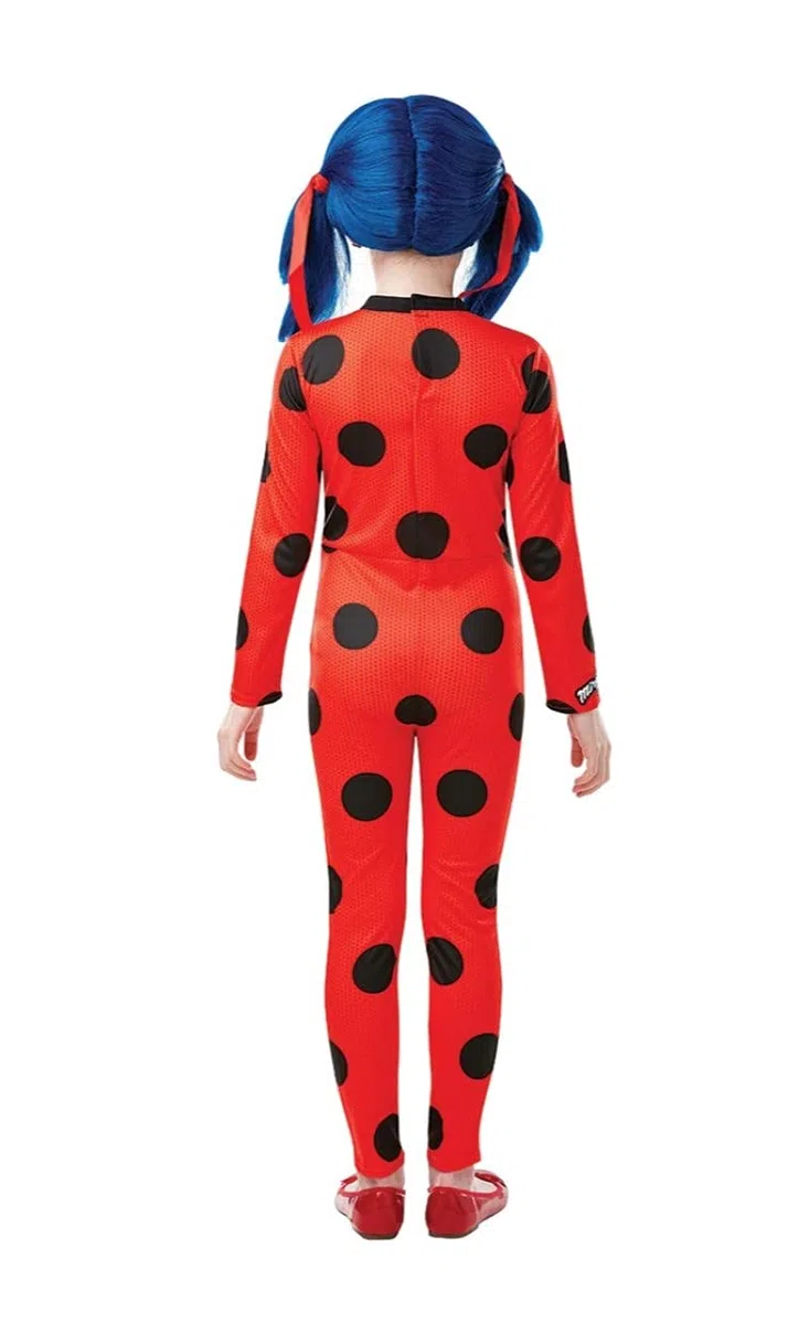 RUBIE'S Déguisement MIRACULOUS Officiel Ladybug pour Enfants/Ado - Super Héroïne Tikki Lady Bug - Costume avec Masque pour Carnaval, Halloween ou Cadeau Noël