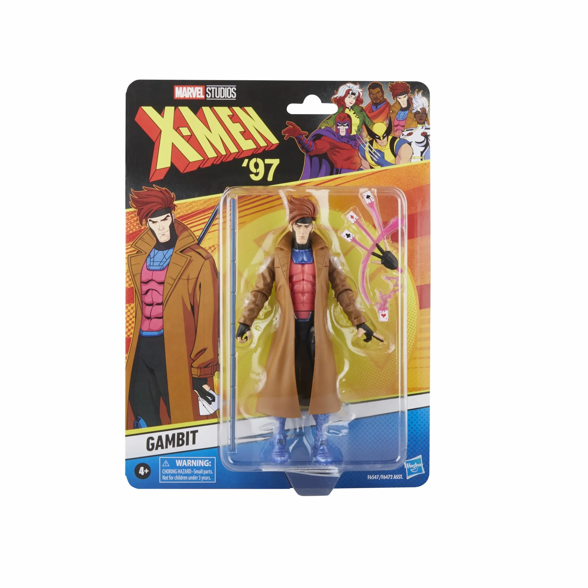 Hasbro Marvel Legends Series X-Men '97, Figurine Gambit de 15 cm, Figurines Marvels Legends
