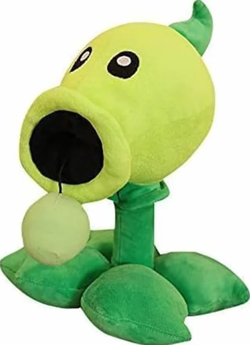 Big Plants vs Zombies Peashooter Jouet en peluche amovible PEA PVZ 30 cm Cadeau pour enfants