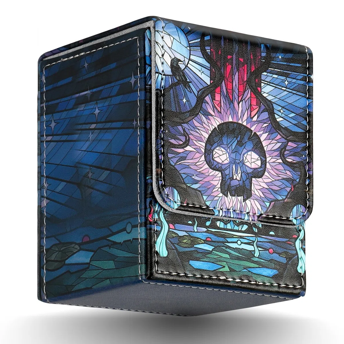 TCGUARD Boîte de rangement 5 en 1 pour cartes MTG, TCG - Pour plus de 100 cartes emballées individuellement