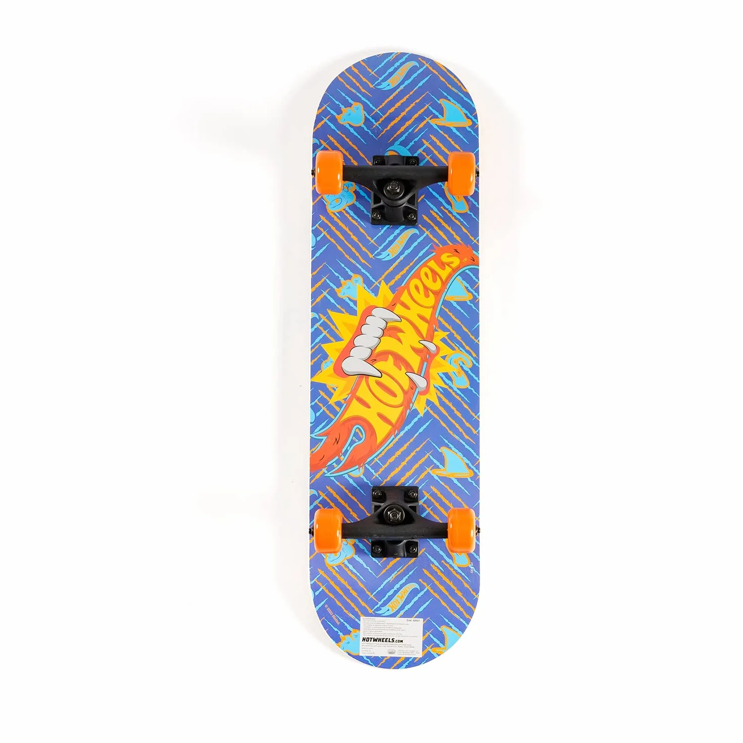 ODS Skateboard, Couleur Bleu, Rouge, 42031