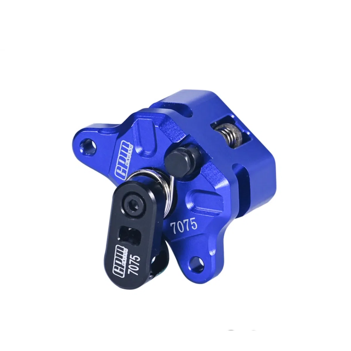 Levigo Étrier de frein avant en aluminium 7075 pour moto RC compatible avec LOSI-1/4 PROMOTO-MX Moto RTR,/FXR-LOS06000/LOS06002 RC, bleu