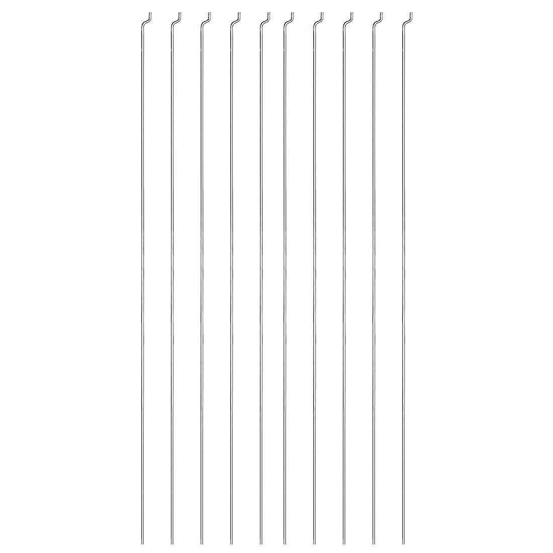 sourcing map 1.5mm x 300mm (12 Pouce) Acier Z Tirer/Pousser Tiges Pièces pour RC Avion Plane Bateau Rechange Paquet de 10