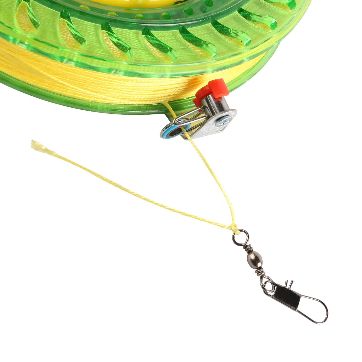 Namvo Enrouleur de Ligne de cerf-Volant pour Cerfs-Volants, prêt à Assembler, avec Ligne Robuste de 400 m et Clip, pour Les activités de Plein air de Tous âges, Facile à utilise