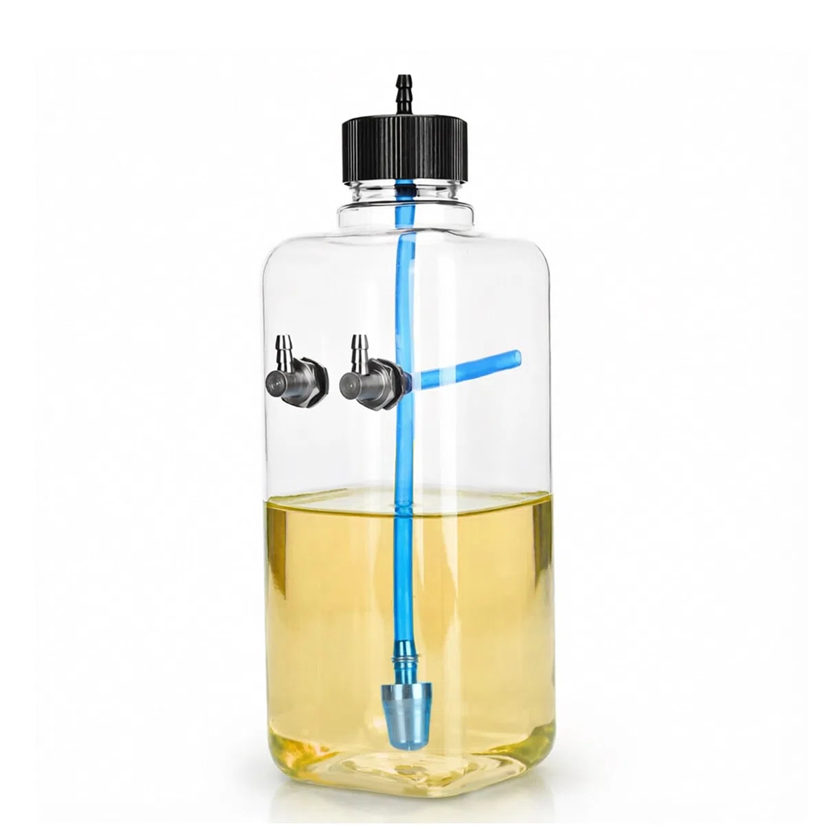 Réservoir de Carburant RC, Réservoir D'essence en Plastique Transparent pour Moteur Réservoir de Carburant pour Moteur RC Bouteille de Carburant Transparente RC pour Avion RC (500ML)
