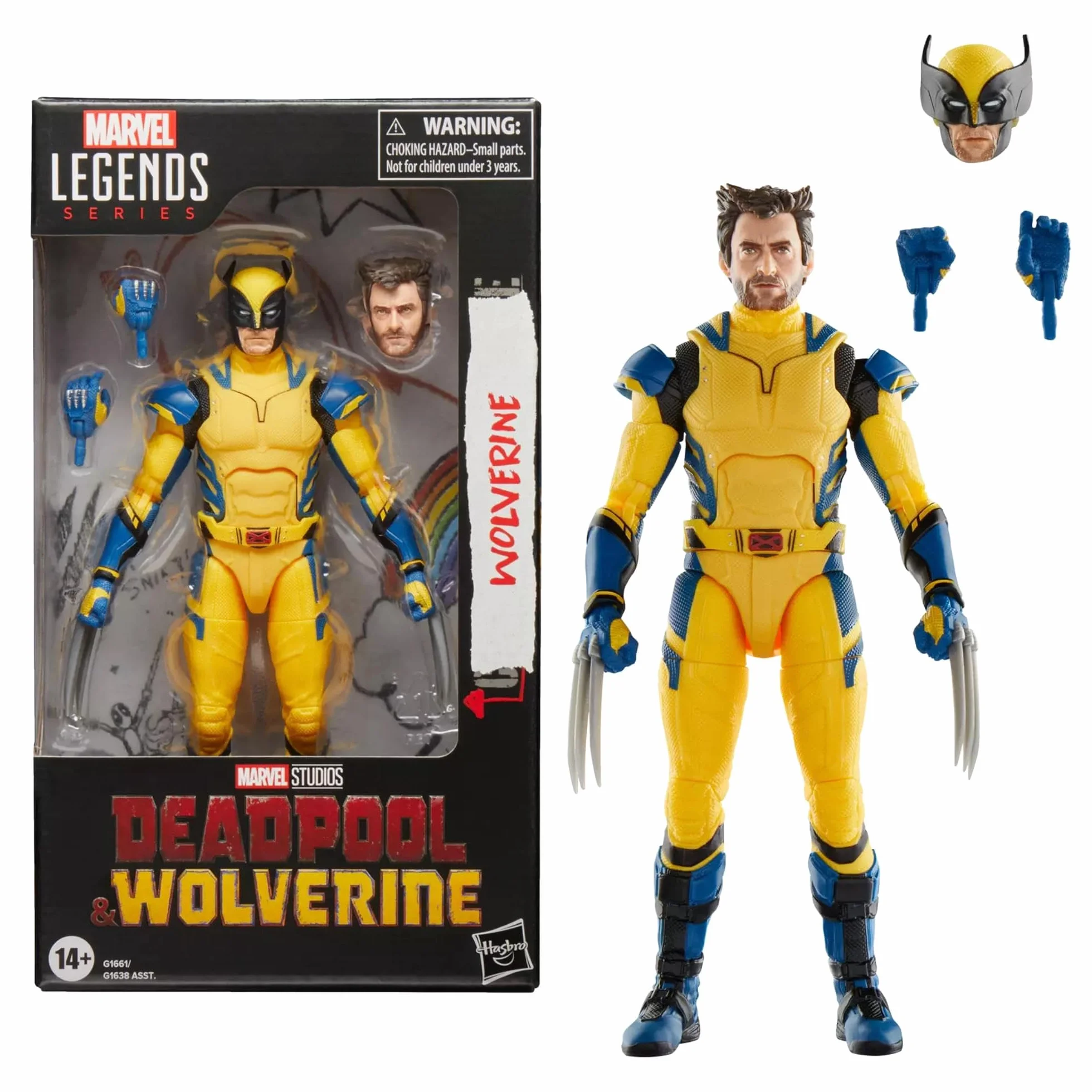 Marvel Legends Series Deadpool & Wolverine, Figurine Wolverine, pièce de Collection pour Adultes