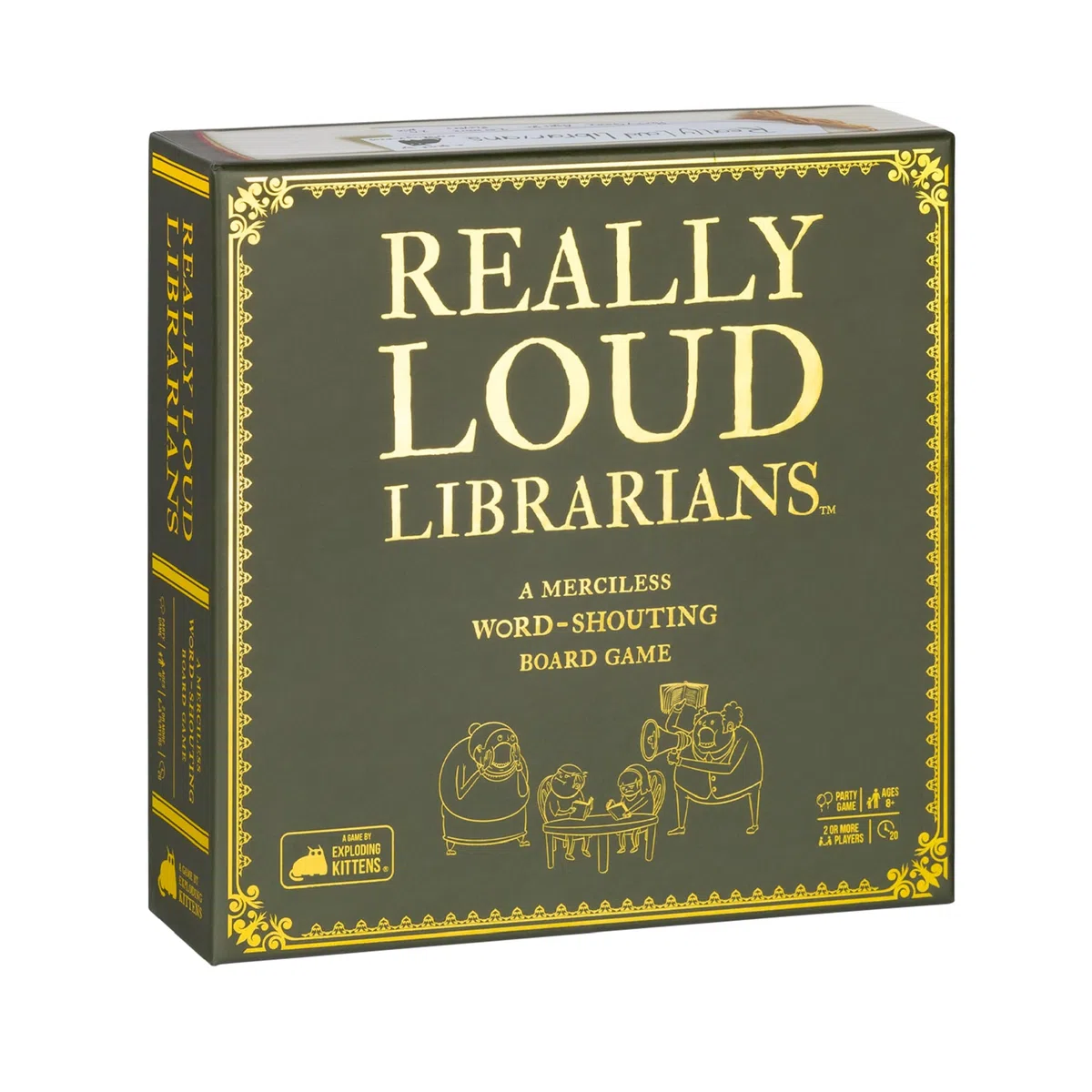 Exploding Kittens Really Loud Librarians