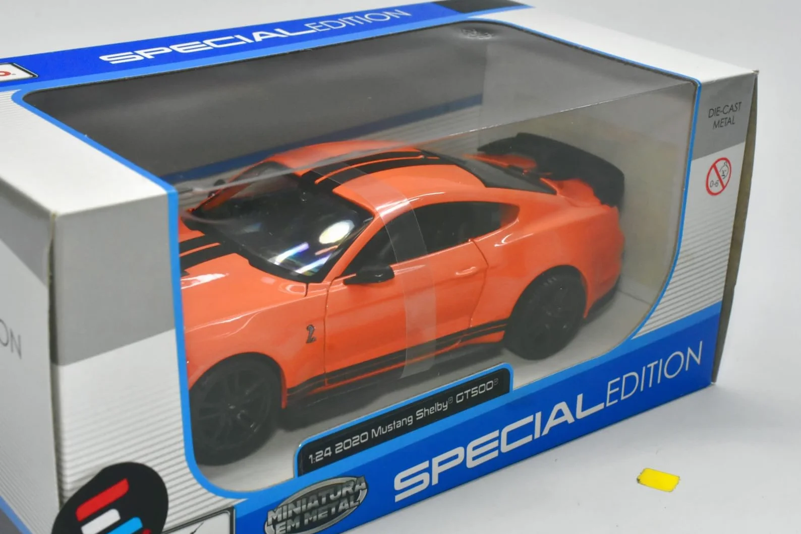 Maisto May Cheong GROUP-MAISTO-1/24 Ford Mustang Shelby GT500 2020-Verte-Véhicule pour Enfant dès 3 ans-M31532, Modèles/Couleurs assortis