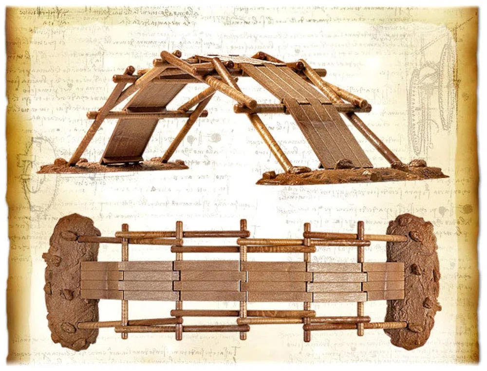 Academy Da Vinci Arch Bridge Kit Scientifique