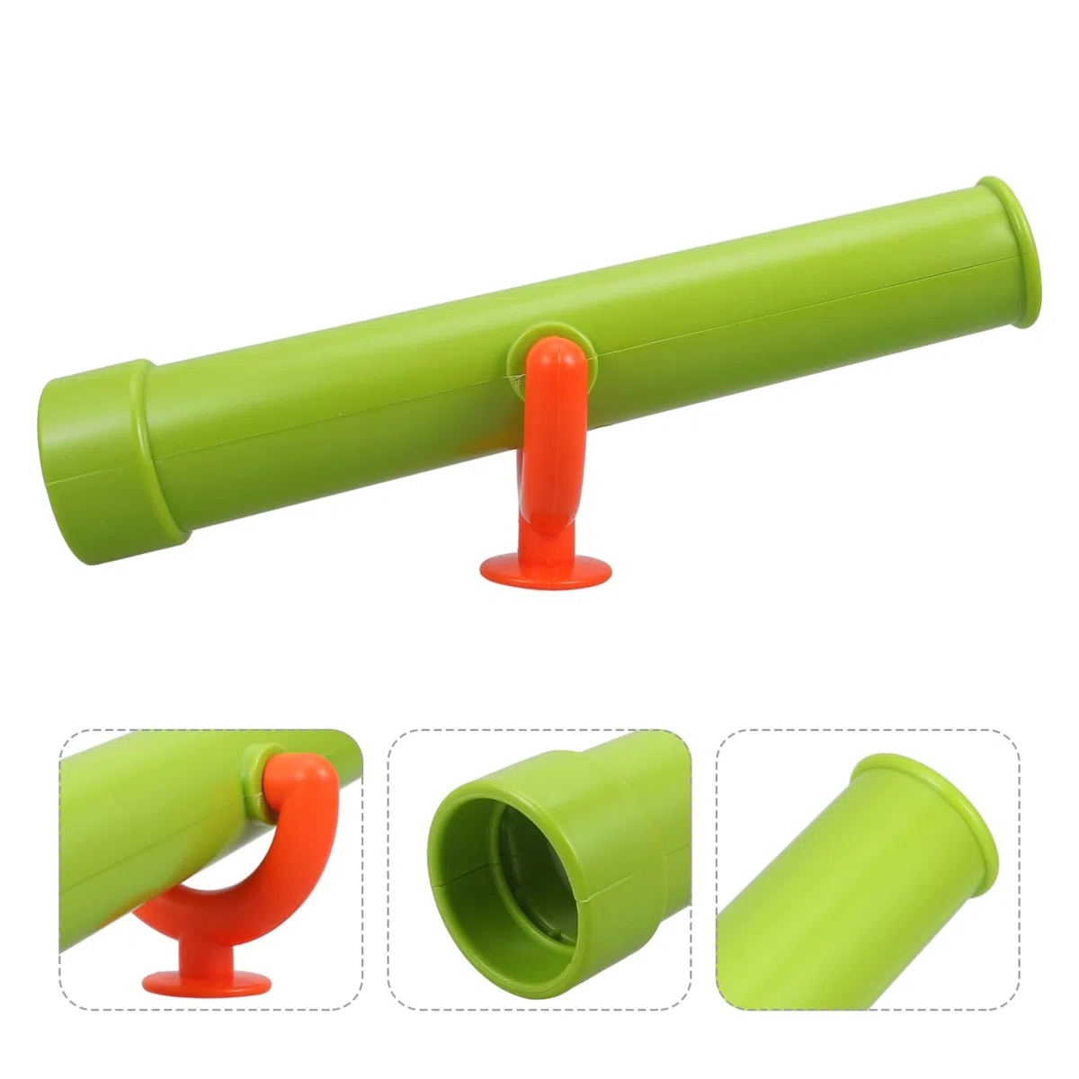 Accessoire de Télescope pour Garçon et Filles en Plastique Léger et Portable, pour Halloween et Carnaval Design Simple et Couleur Vert Clair