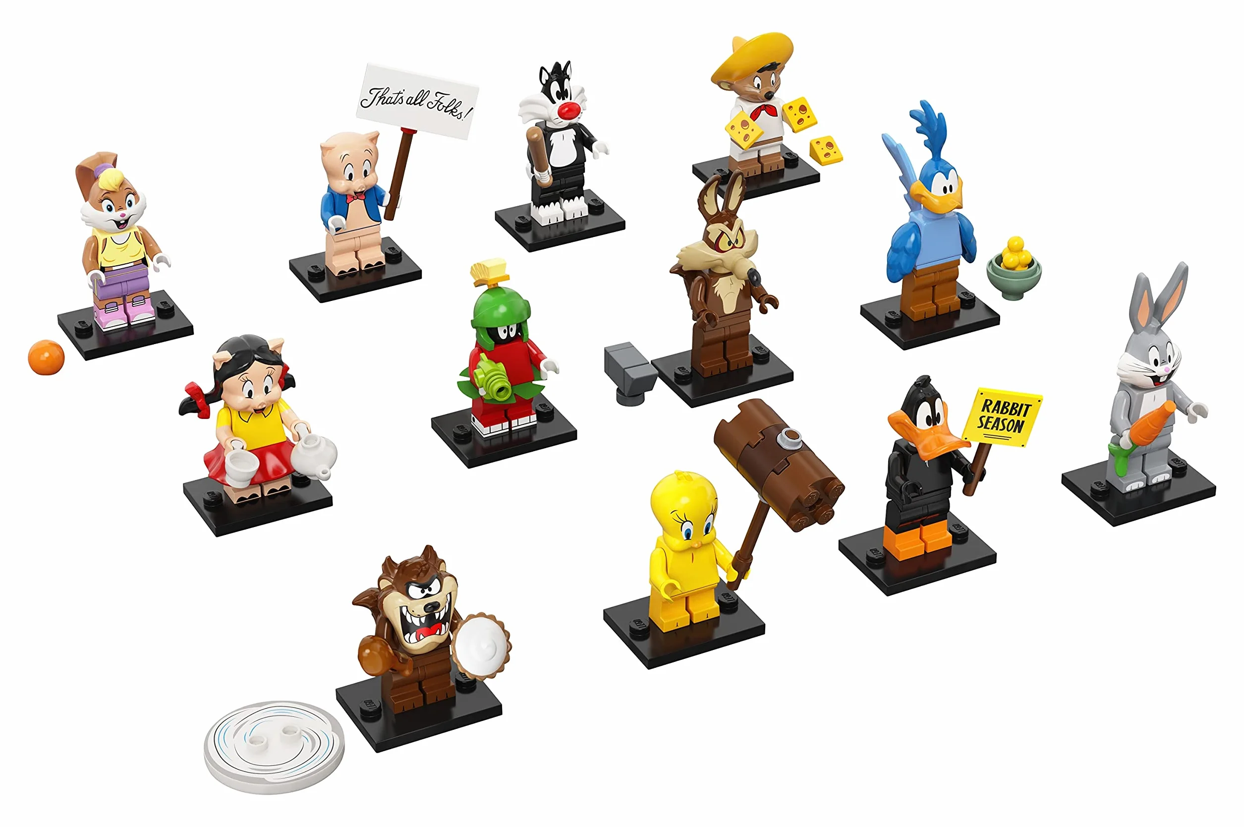 Lego 71030 Minifigures Looney Tunes, Jouet pour Enfant de 5 Ans et, avec Une Figurine Unique de Personnage, Edition Limitée
