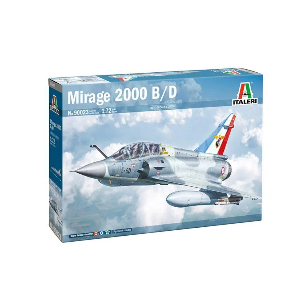 ITALERI - Maquette Avion Mirage 2000 B/d |italeri|90023| 1:72 Maquette Char Promo
