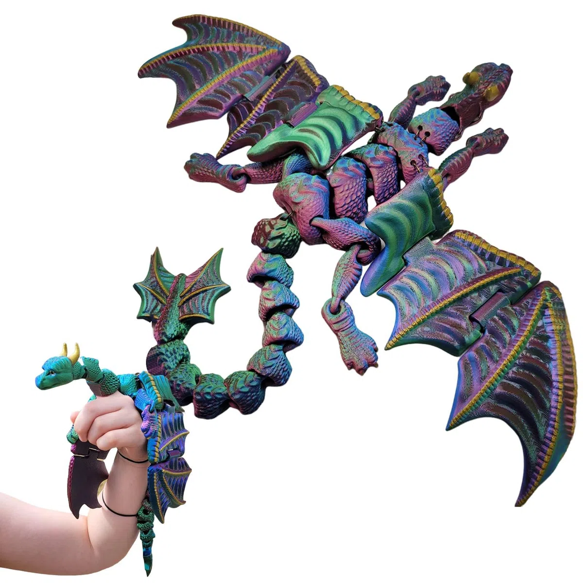 Marioneta De Mano De Dragón, Marioneta De Dedo De Dragón | Marioneta De Dedo De Pulsera De Dragón, Impresión, Marionetas De Animales Para Niños, Marionetas De Mano, Marionetas Lindas, Juguetes De