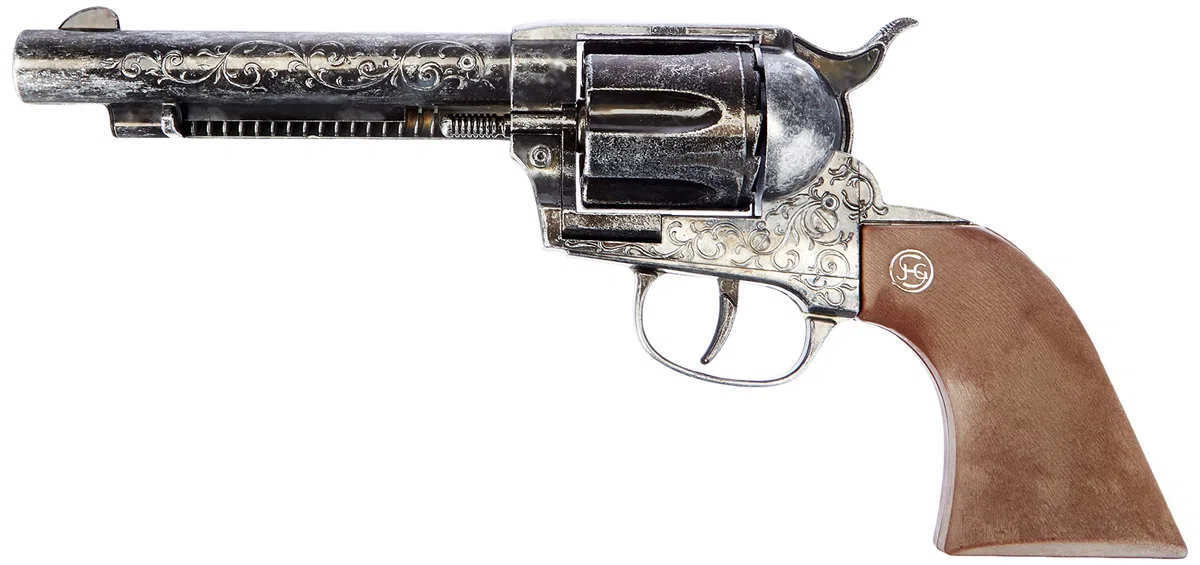 Schrödel 2078381 Pistolet Jouet Samuel Colt Antique 27cm 12-Coups, One Size