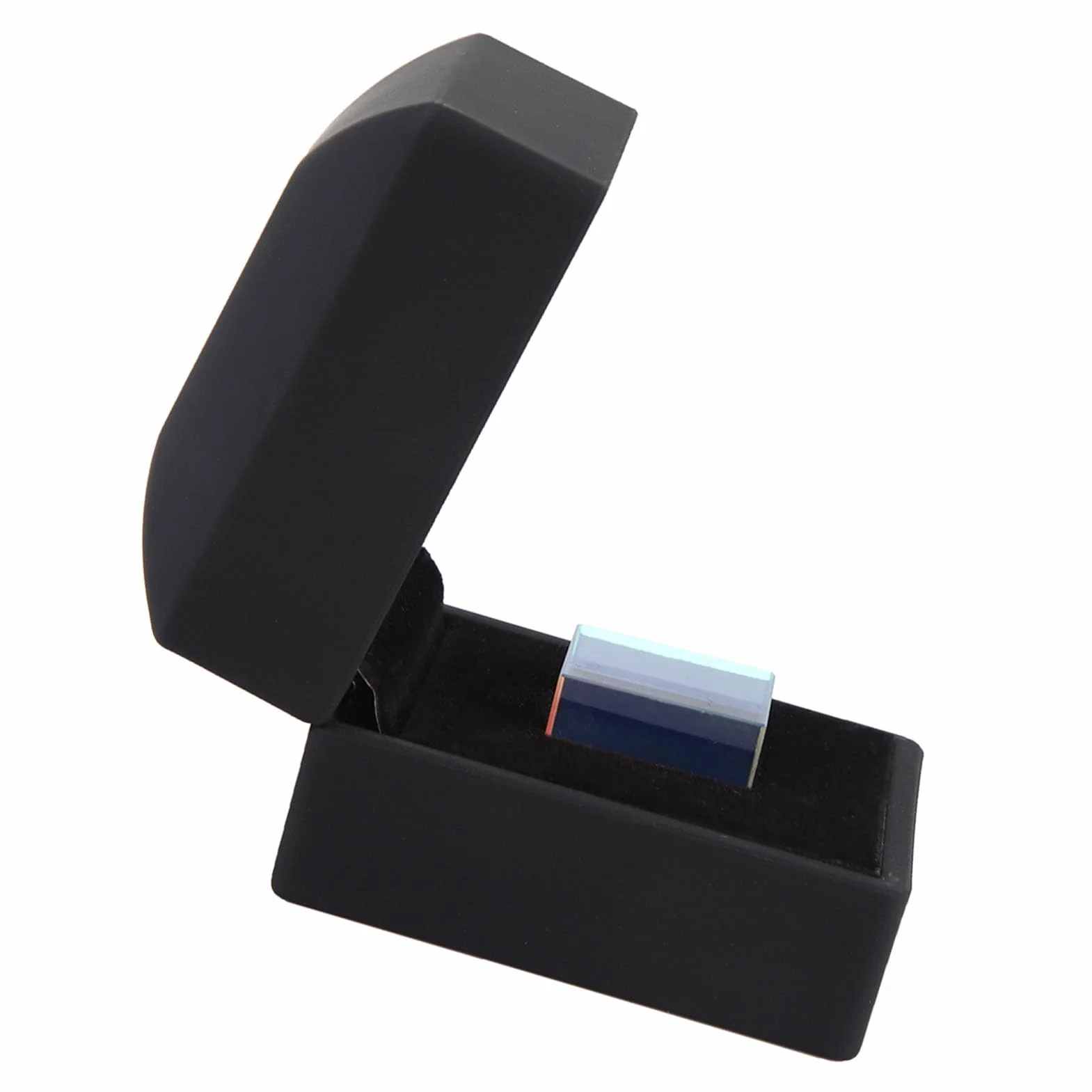 Jeanoko Verre Optique à Six Faces lumière vive Combiner 23 x 23 x 23mm Verre Optique Prisme Cube vitrail pour la Physique et la décoration