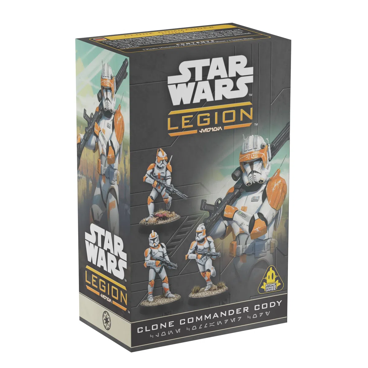 Atomic Mass Games Asmodee, Star Wars : Legion - Clone Commander Cody (Klon-Commander Cody) - Extension - Tabletop - 2 Joueurs - À partir de 14 Ans - 120-180 Minutes - Allemand - Multilingue