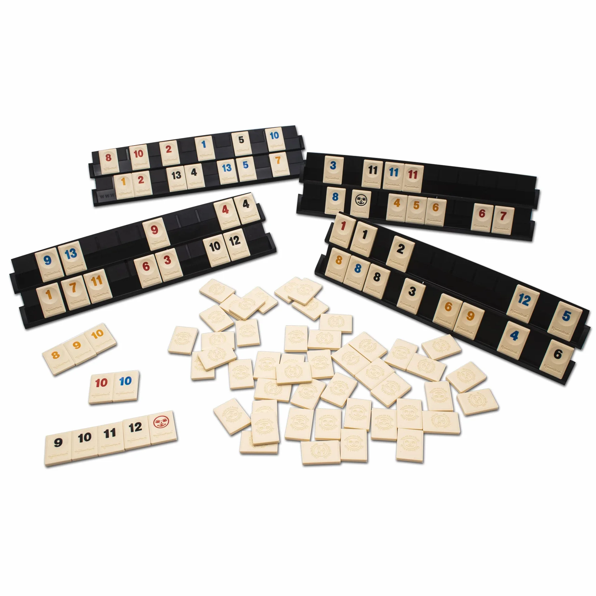 IDEAL , Rummikub Classic game: Brings people together , Family Strategy Games , For 2-4 Players , Ages 7+