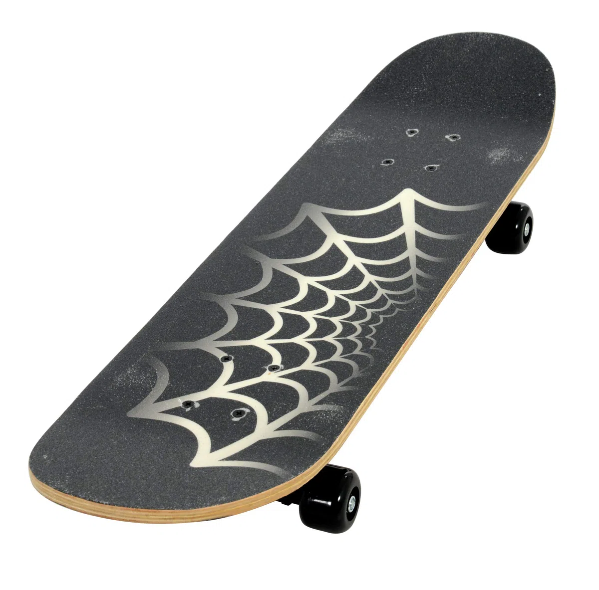 Spiderman Skateboard pour Enfants débutants | Licence Officielle Graphics Durable 7 Plis Roues en PVC Lisse | Offre Une Meilleure stabilité, Un équilibre et Un développement de la Coordination | À