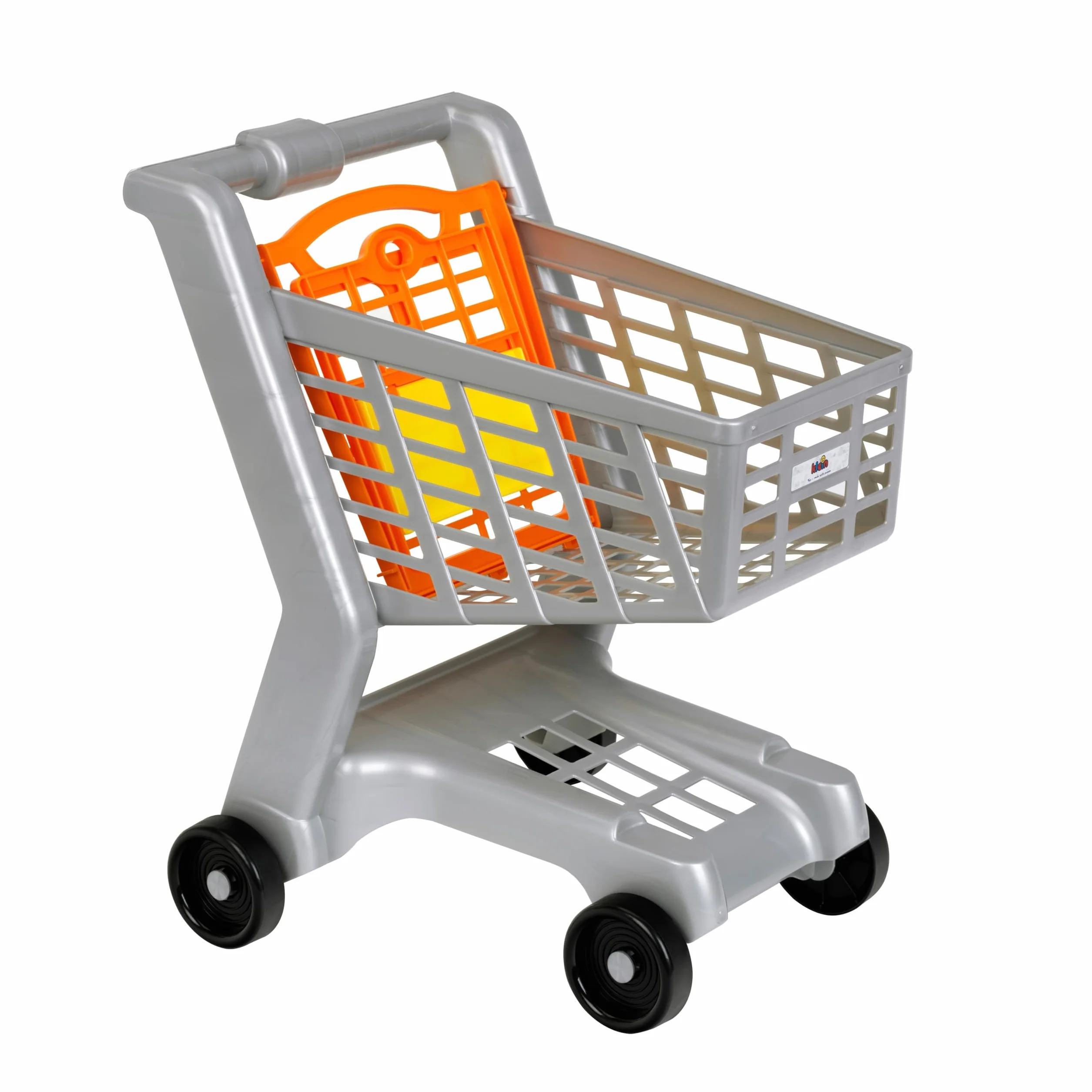 Theo Klein 9690 Chariot de supermarché I avec siège Rabattable pour poupée I Plastique de qualité supérieure I Jouet pour Enfants à partir de 2 Ans