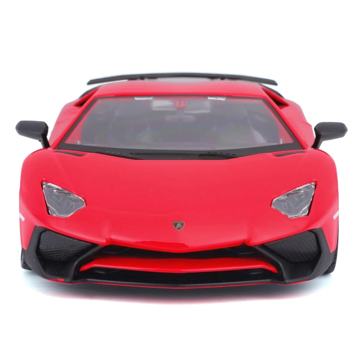 Bburago | Lamborghini Aventador LP 750-4 SV | Reproduction de Voiture Miniature à échelle 1/24 | Rouge | Jouet pour Enfant à Collectionner | B18-21079