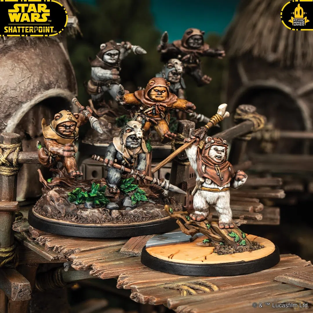 ATOMIC MASS GAMES Star Wars: Shatterpoint EE Chee WA Maa! Squad Pack