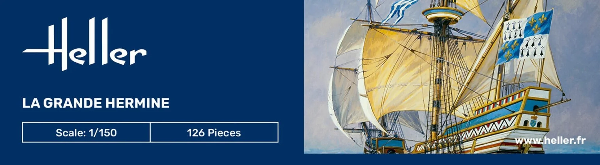 Maquette Bateau : Starter Kit La Grande Hermine