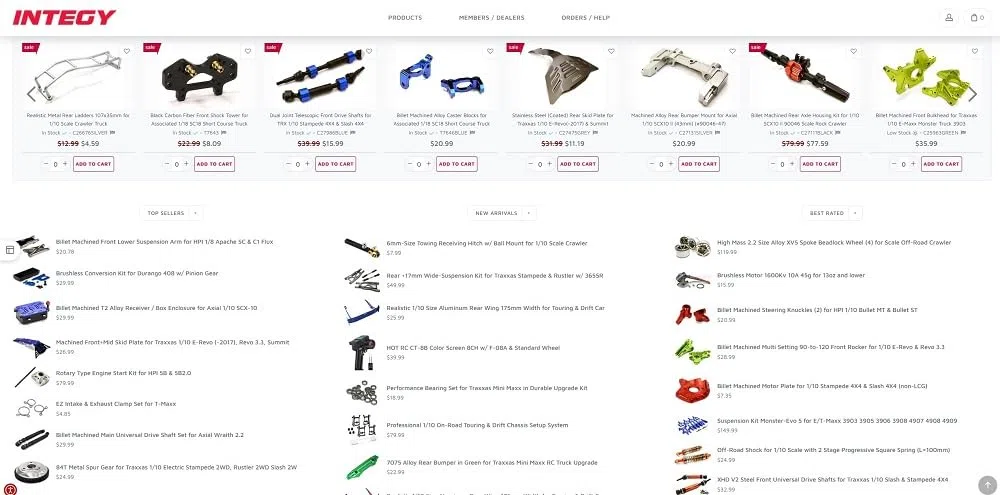 Integy RC Model Brushless Conversion Kit for Kyosho MP9 w/Pinion Gear