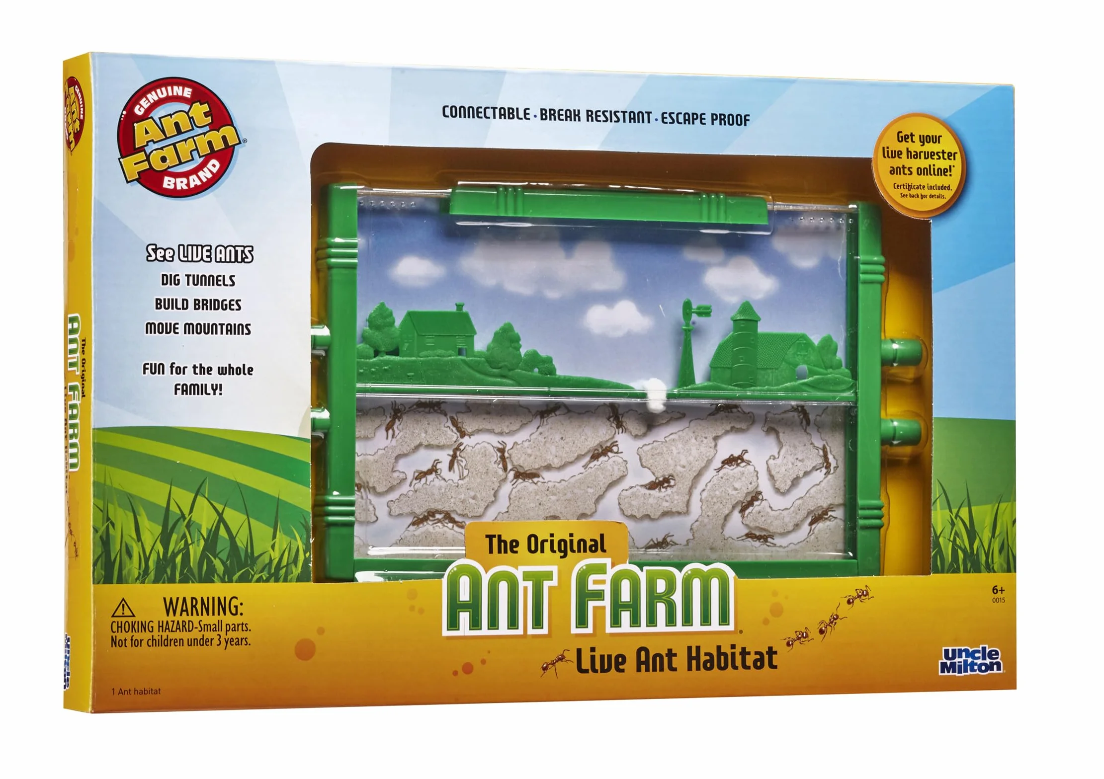 Basic Fun Uncle Milton Ant Farm
