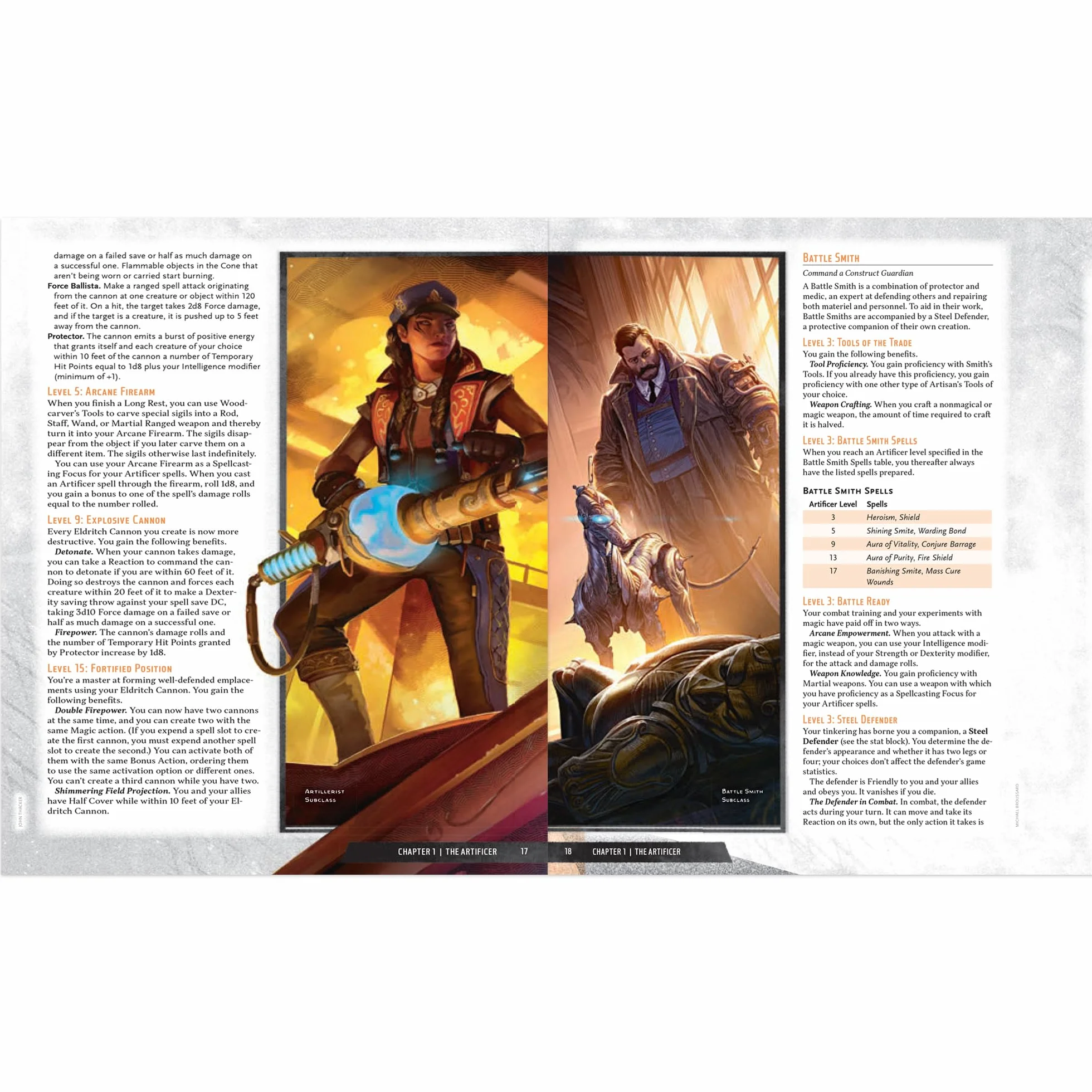 Dungeons & Dragons Eberron: Forge of The Artificer (Livre d'extension des règles de D&D)