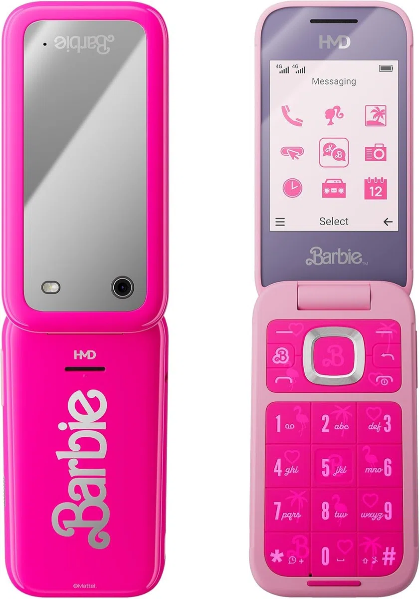 HMD Barbie Pink Mobile Flip Phone Débloqué