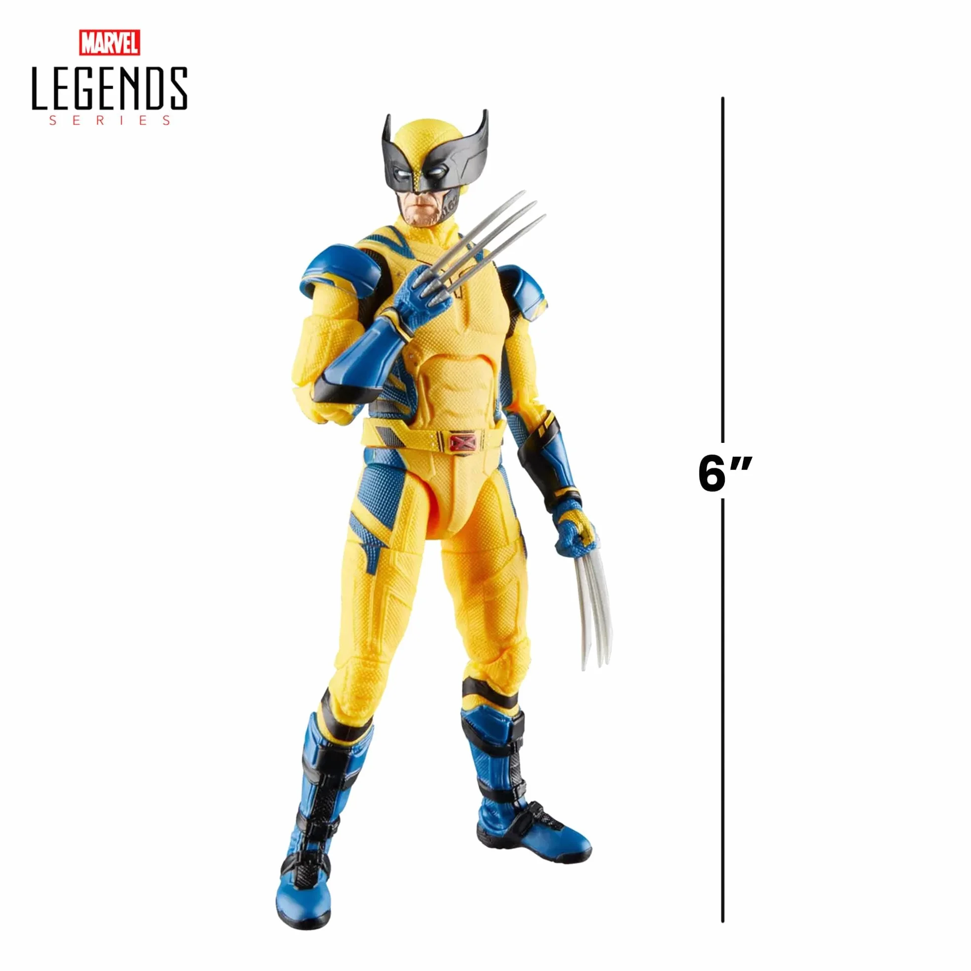 Marvel Legends Series Deadpool & Wolverine, Figurine Wolverine, pièce de Collection pour Adultes