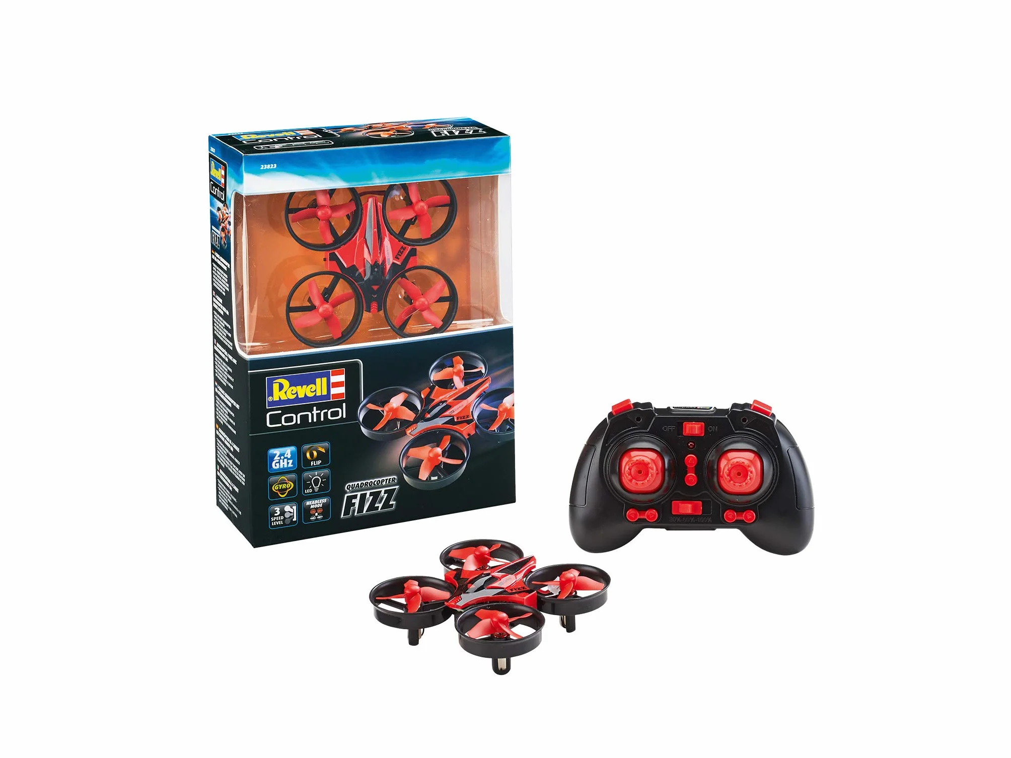 Revell Control 23823 - Quadrocoptère radiocommandé Fizz - télécommandé